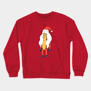 Bold And Brash Santa costume, christmas, Funny Christmas Crewneck Sweatshirt